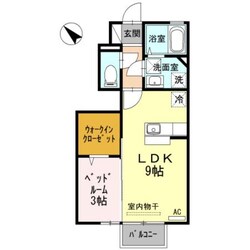 D-room前沢の物件間取画像